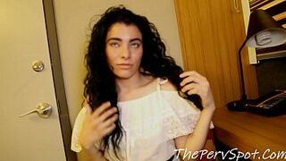 Sexy latina teen gets punished by big black cock porn video